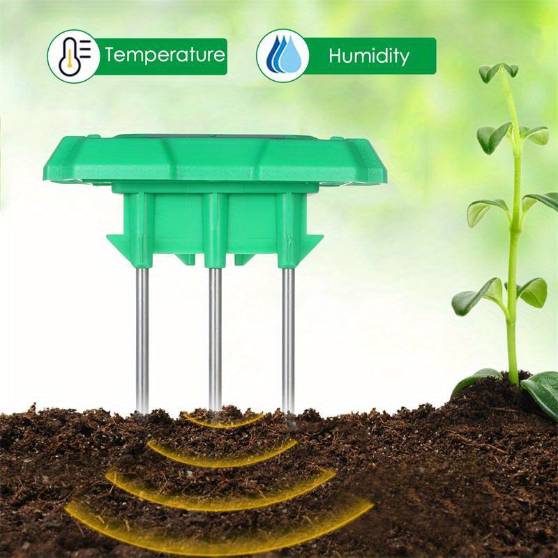 Wi-Fi Soil Moisture Meter, Plants Humidity Meter, Soil Temperature