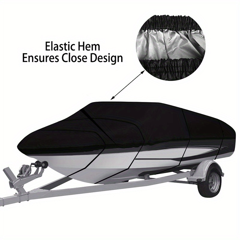 Polyester Boat Cover Premium Universal Fit Waterproof 11 24 Temu