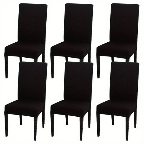 4 piece 6 piece 8 piece 12 piece s size elastic kitchen chair covers for home use