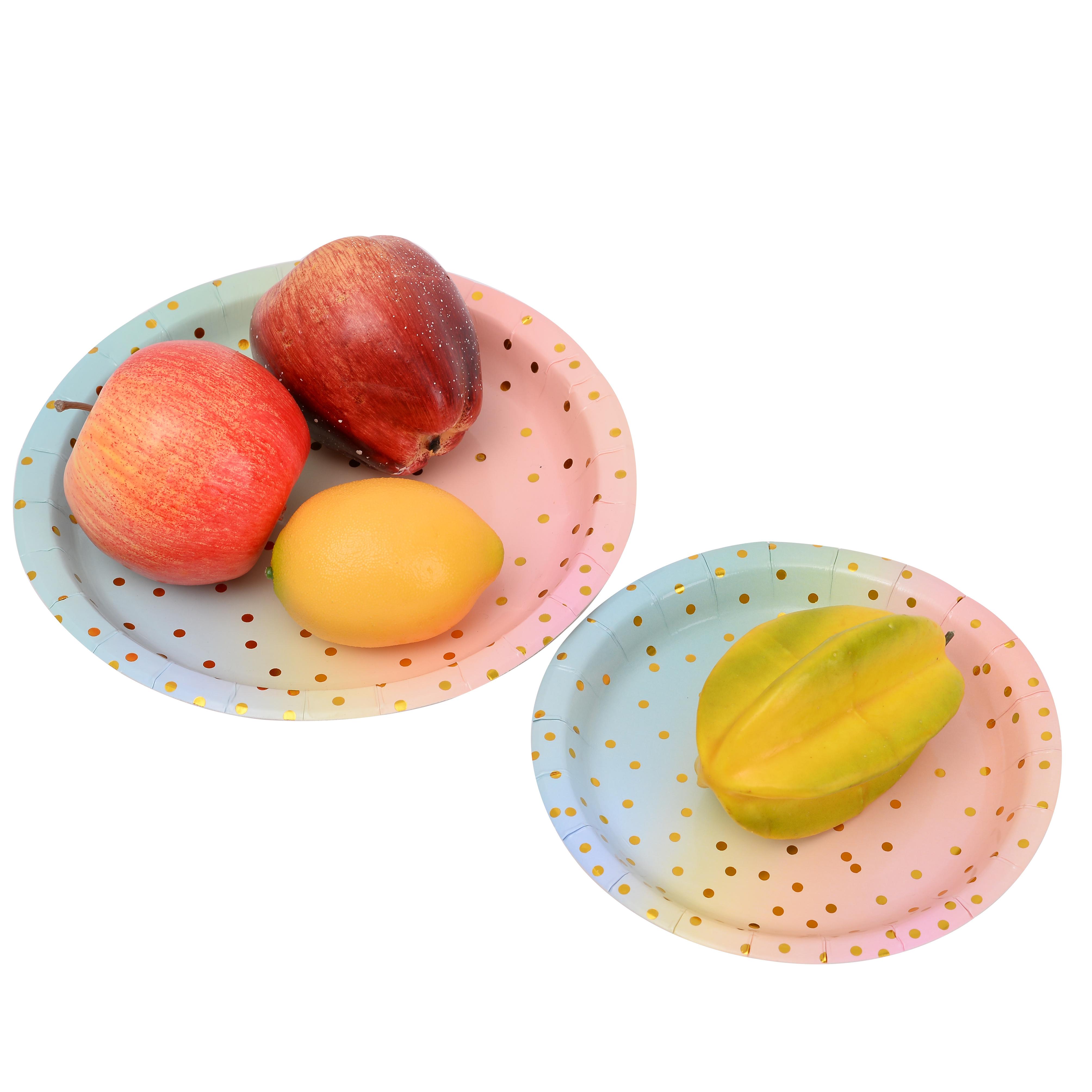 Multicolor Paper Plates Disposable Degradable - Temu New Zealand