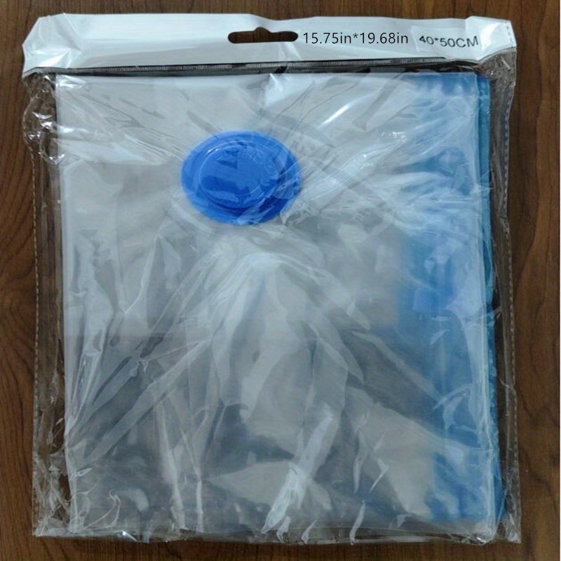 Bolsa de almacenamiento al vacío, 6 bolsas (40 x 60 cm) Bolsas de  almacenamiento al vacío reutilizables con bomba de viaje para ropa de cama,  ropa, edredones, etc.