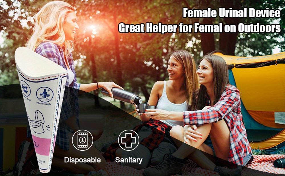 Urinario Femenino Portátil Outdoor ( 50 Unidades )