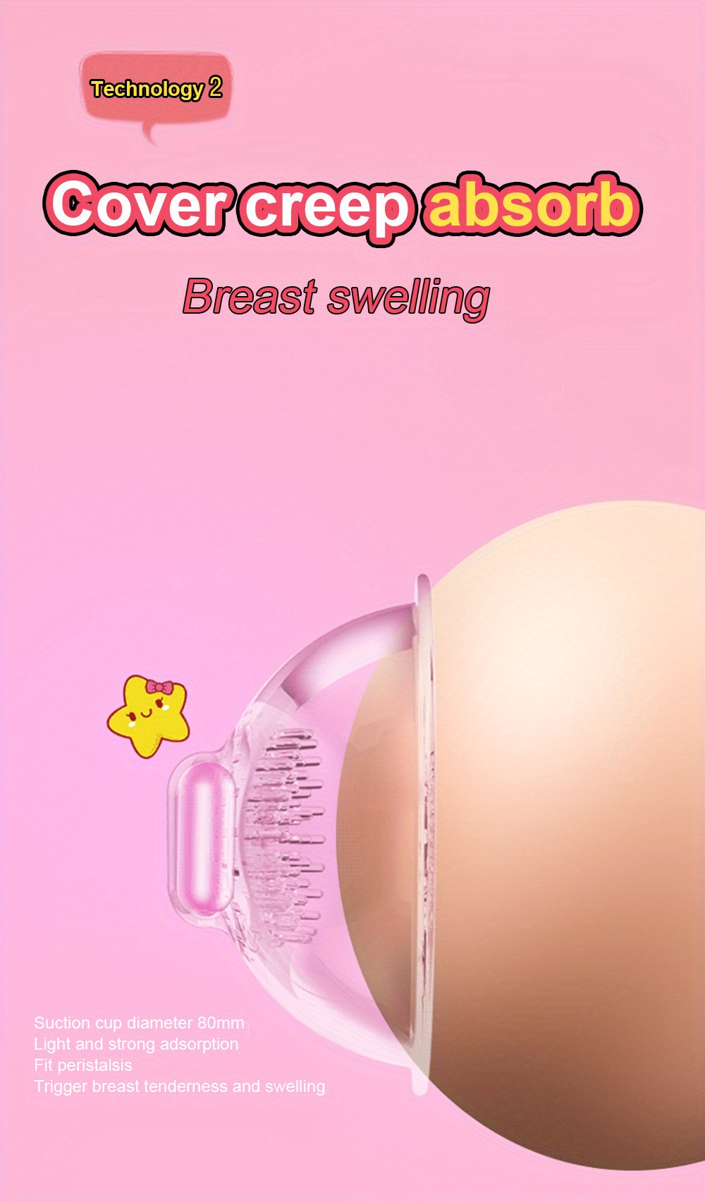 Bdsm Breast Pump Nipple Massage Teasing Breast Stimulator - Temu
