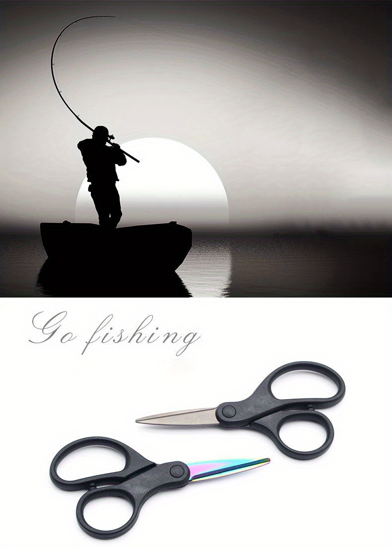 Stainless Steel Small Fishing Line Scissors Outdoor Fishing - Temu