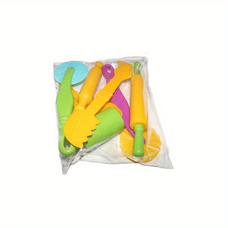 Color Play Dough Model Tool Toys Creative 3d Plasticine Tools