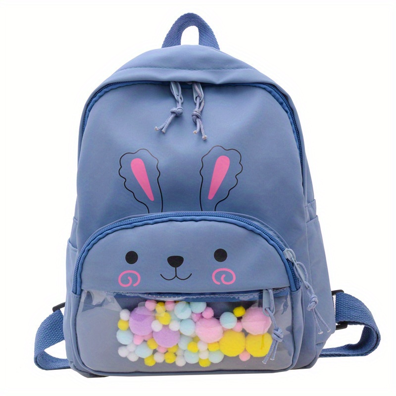 Kids Cartoon Rabbit Backpack Lightweight School Bag