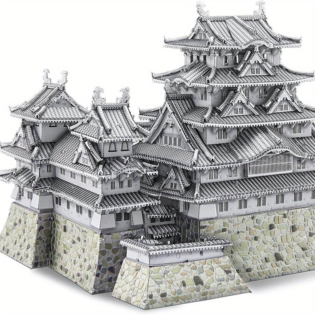Piececool 3D メタルパズル 大人用 姫路城 - 日本建築 3D モデル構築キット クリエイティブ ホームデコレーション 誕生日 クリスマス  ギフトに最適