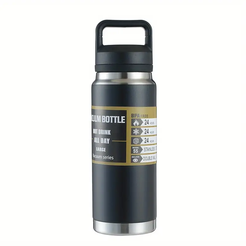 Thermal Sports Water Bottle Stainless Steel Vacuum Water - Temu