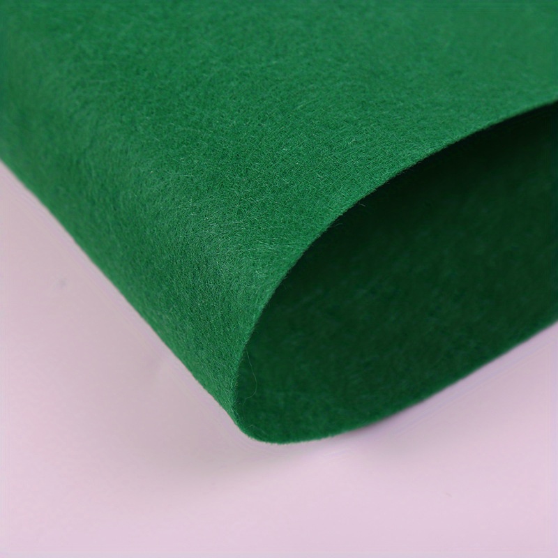 Olive Green Felt Fabric - by The Yard