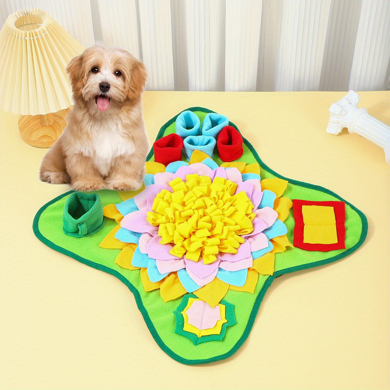 Stress relieving Dog Puzzle Toy: Snuffle Mat For Large - Temu
