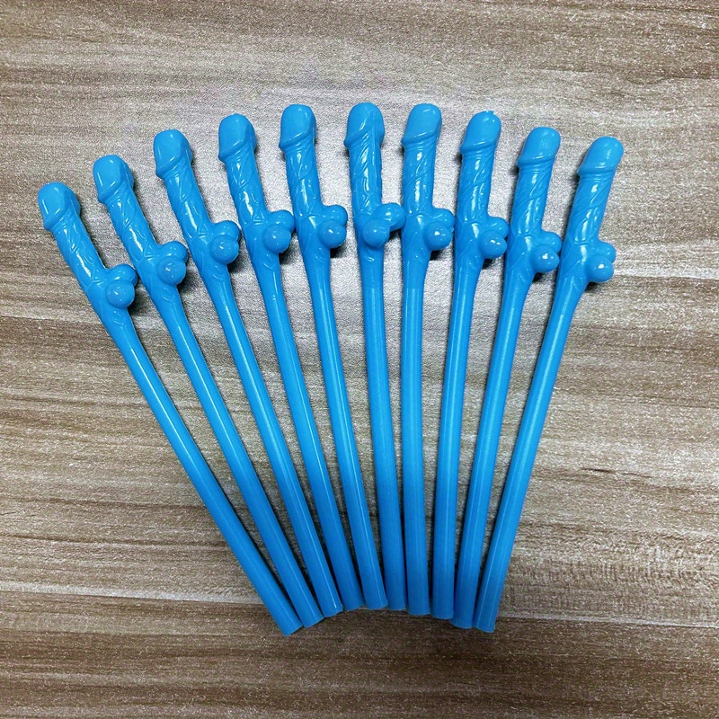 Multicolored Penis straws (12 Pack) – Pretty Goods ATX