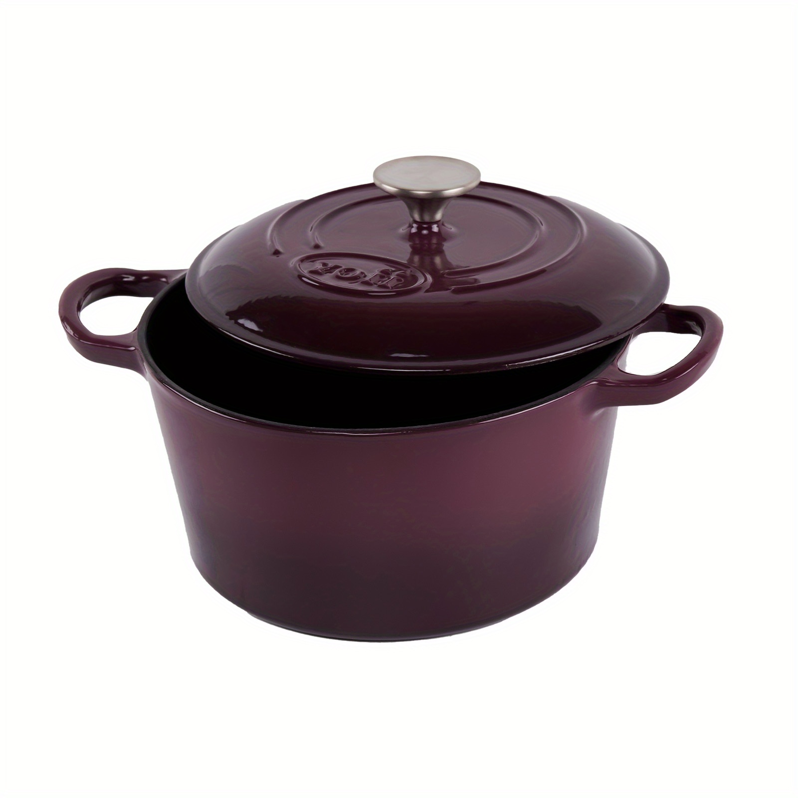 Enameled Cast Iron Dutch Oven With Lid /1gal Multi purpose - Temu
