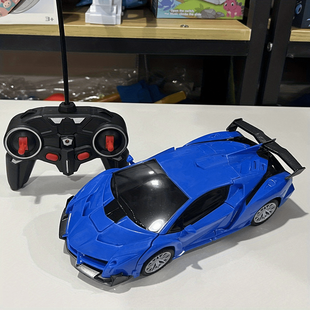 Fernbedienung Verwandeln Auto Roboter Spielzeug Mit Lichtern