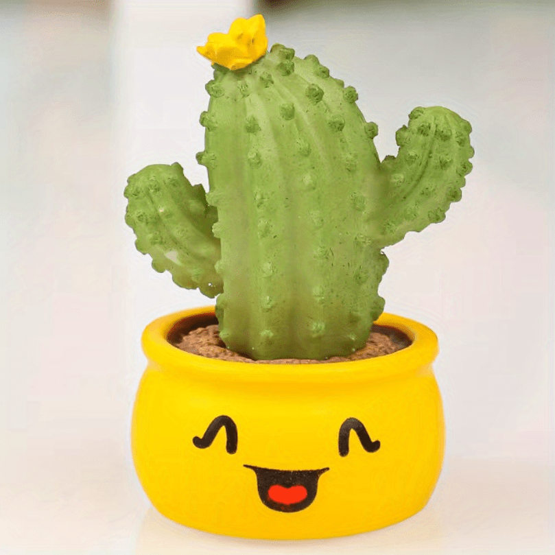 1 Pc Vente Chaude Mignon Expression Cactus Petite Décoration - Temu Canada