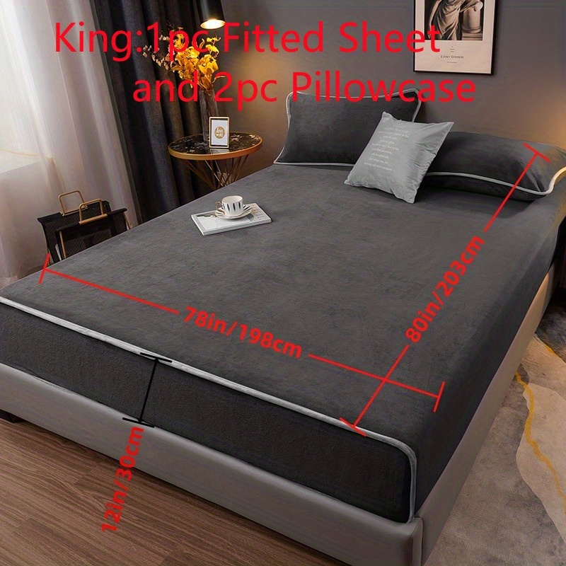 Silver fleece online bedding