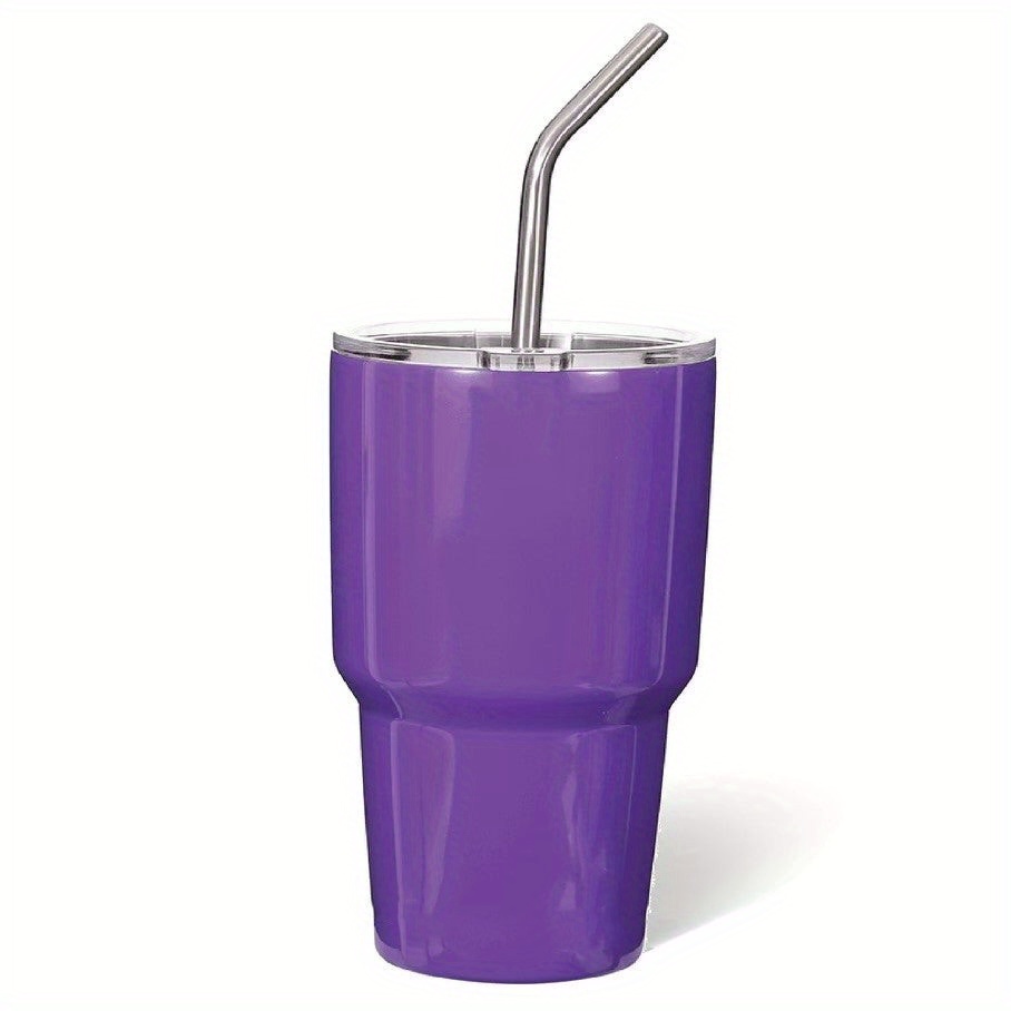 Mini Tumbler With Lid And Straw Ultra Small Stainless - Temu