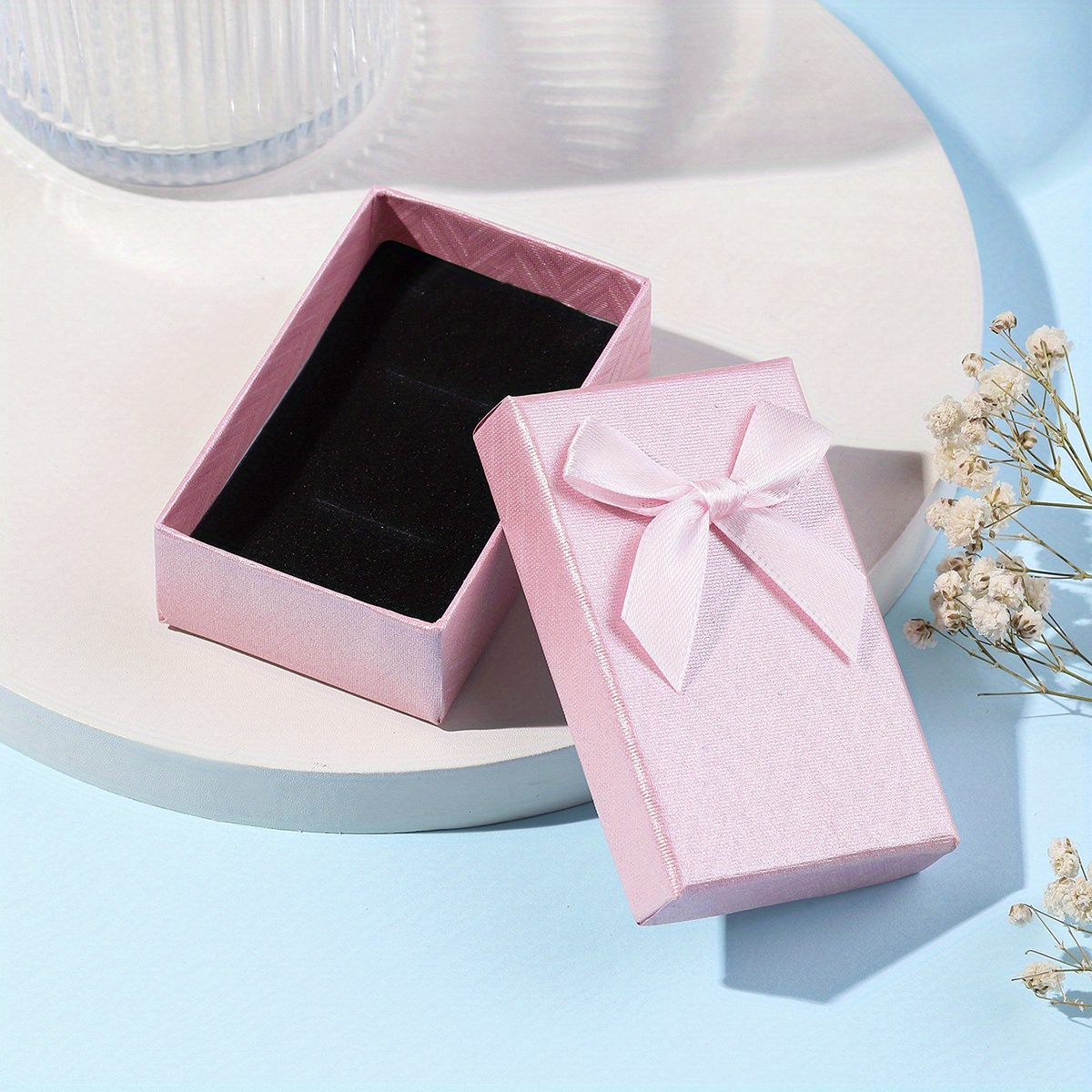 Fashion New Bow Necklace Packaging Box Bracelet Box Pendant - Temu