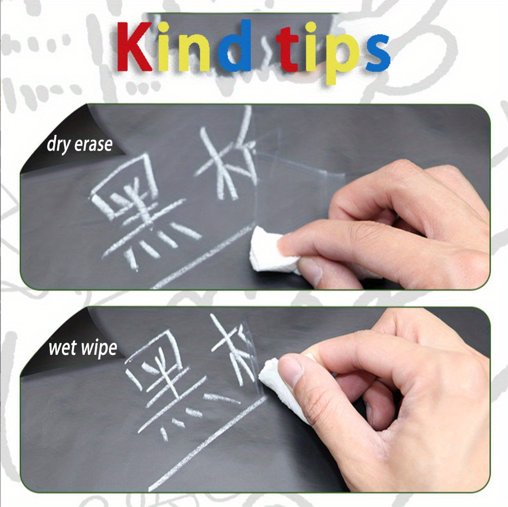 Self adhesive Peel Stick Chalkboard Temu