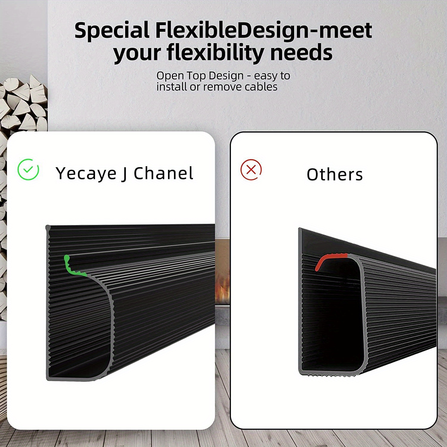 Cable Management Cable Walkway Wire Cover Table Cable Temu Canada