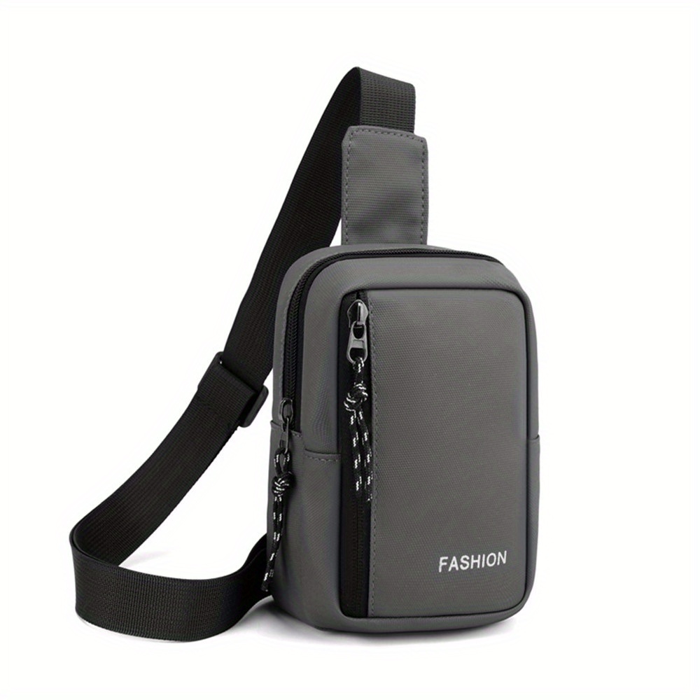 Men's Nylon Crossbody Bag Multifunctional Diagonal Shoulder Bag