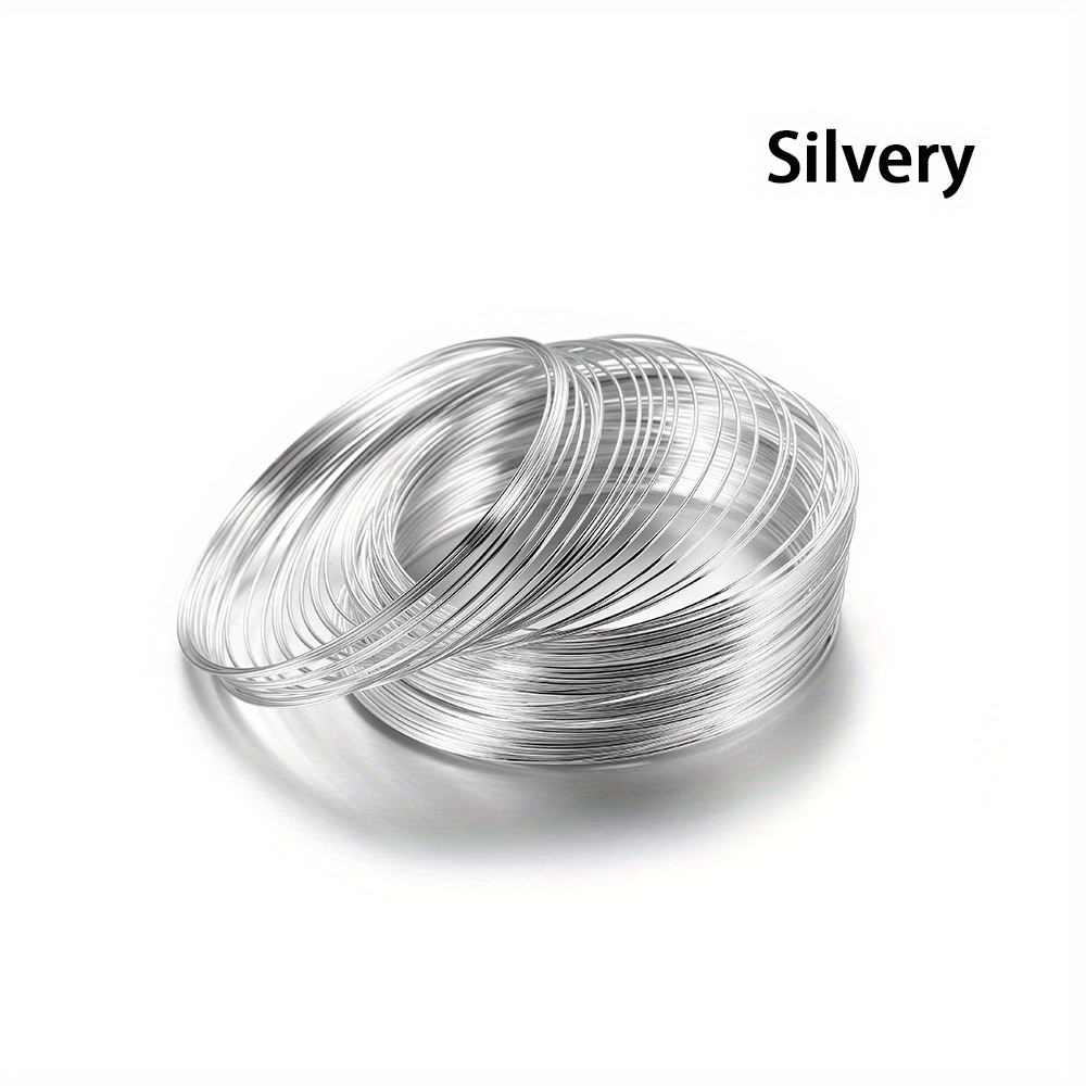600 Loops Jewelry Wire Memory Beading Wire Memory Bracelet Wire Steel  Memory Wire Multi Color Jewelry Wire for Jewelry Making Supplies Art  Creation