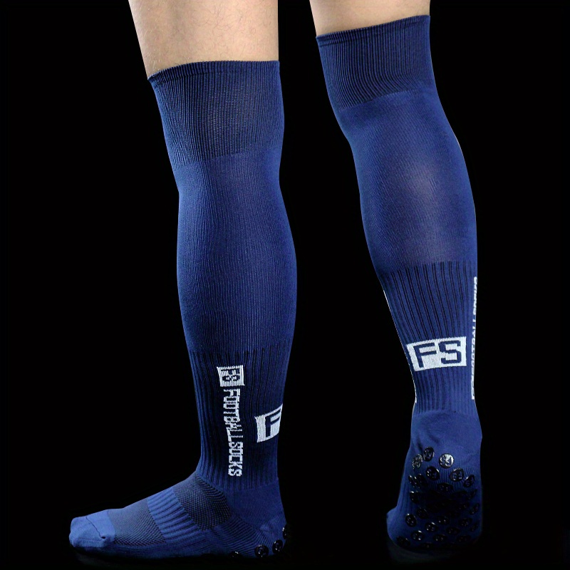 Closemate 3 Pares Calcetines Antideslizantes Futbol Hombre Calcetines  Deportivos Grip Football Basket Transpirables Para Ciclismo Running Para Hombre  Mujer(azul,Tamaño M) : : Moda