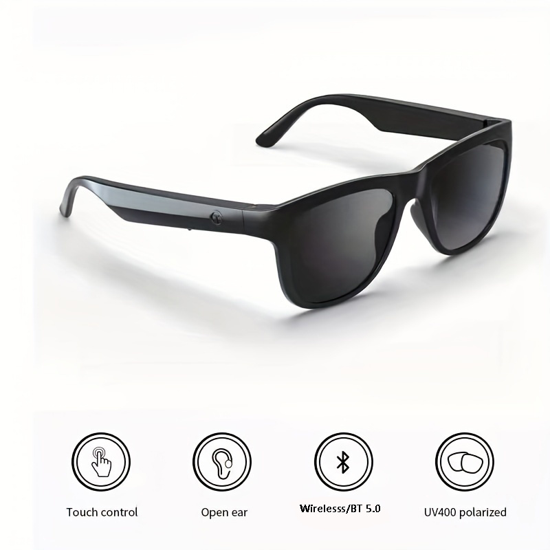 Generic Outdoor Sunglasses BT 5.0 Wireless Durable Polarized For