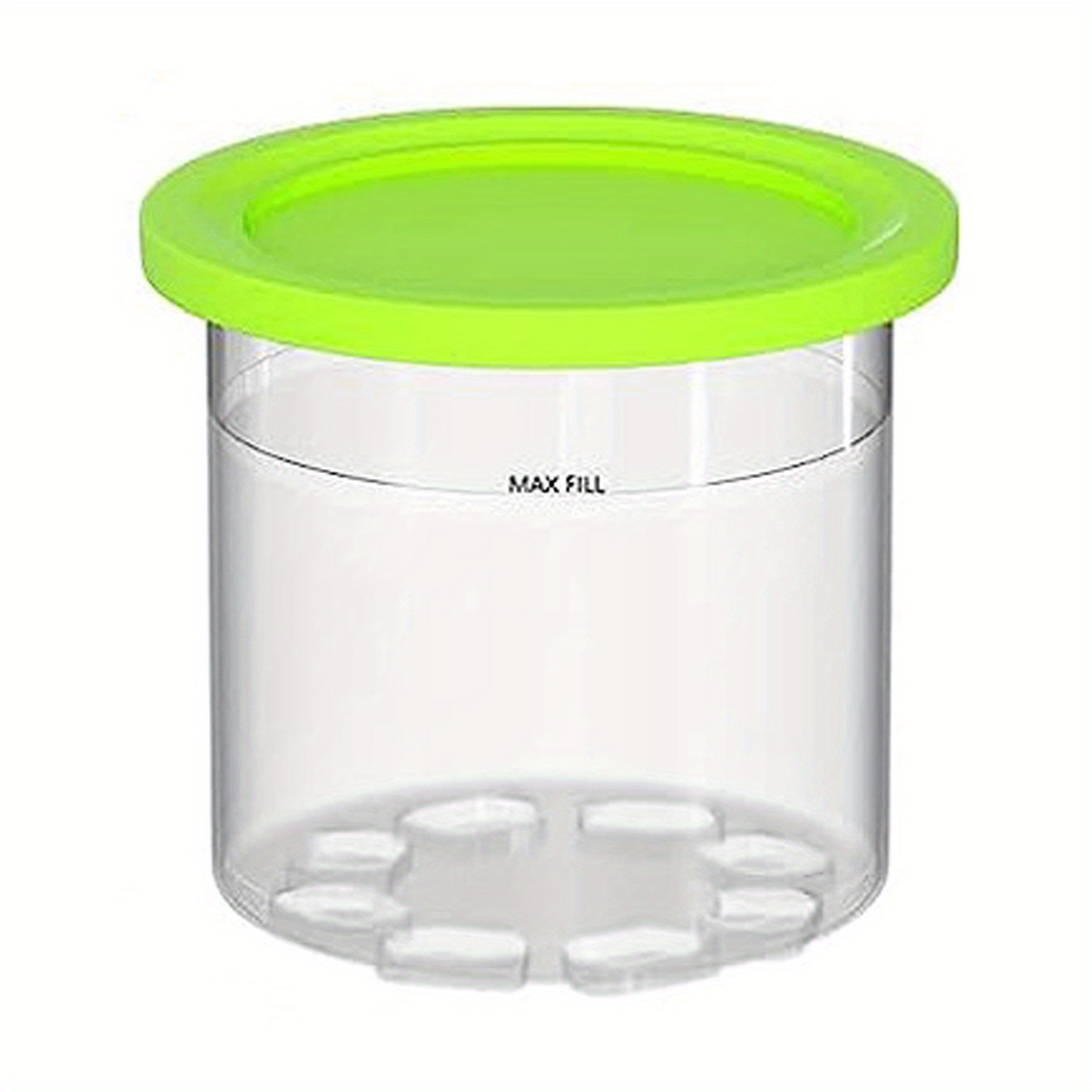 Pint Containers With Silicone Lids Replacement For Ninja - Temu