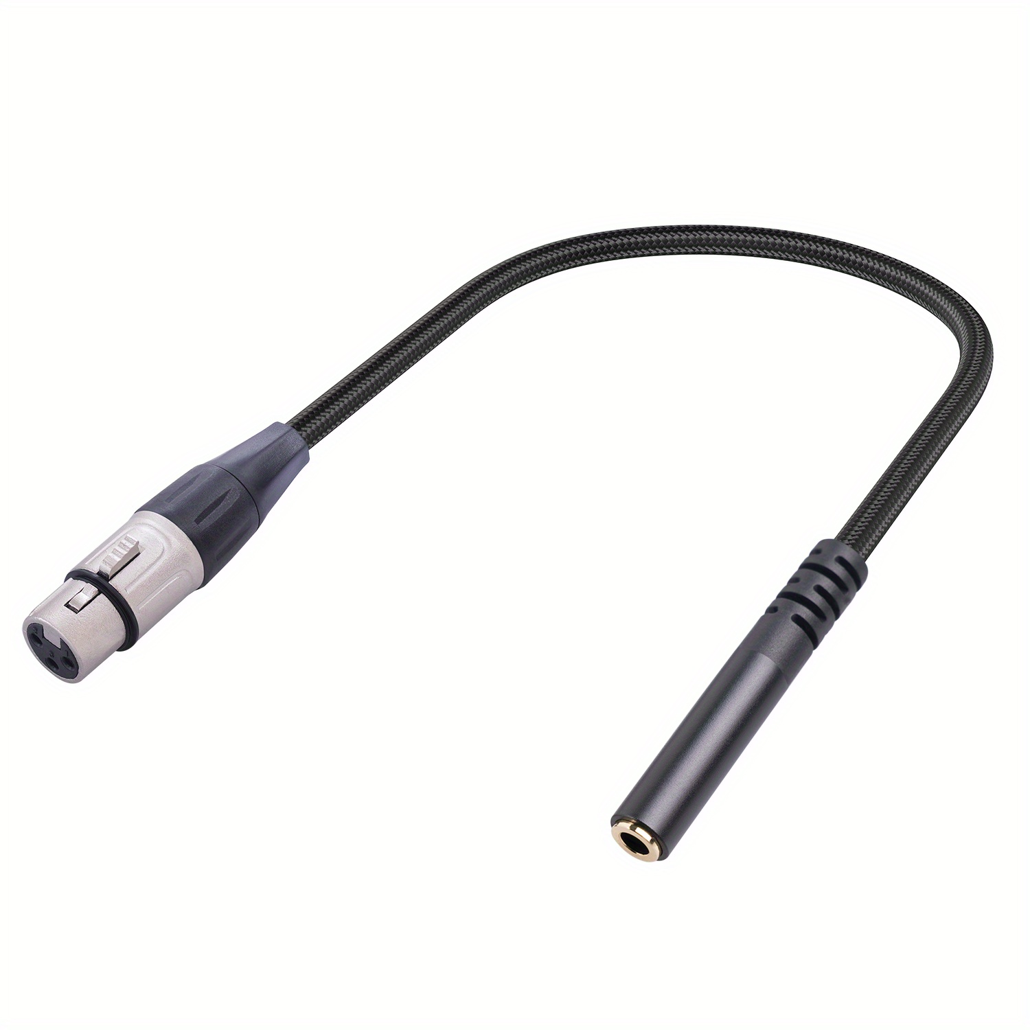 3 Pin Female Xlr To Trs Stereo Jack Cable Adapter For - Temu