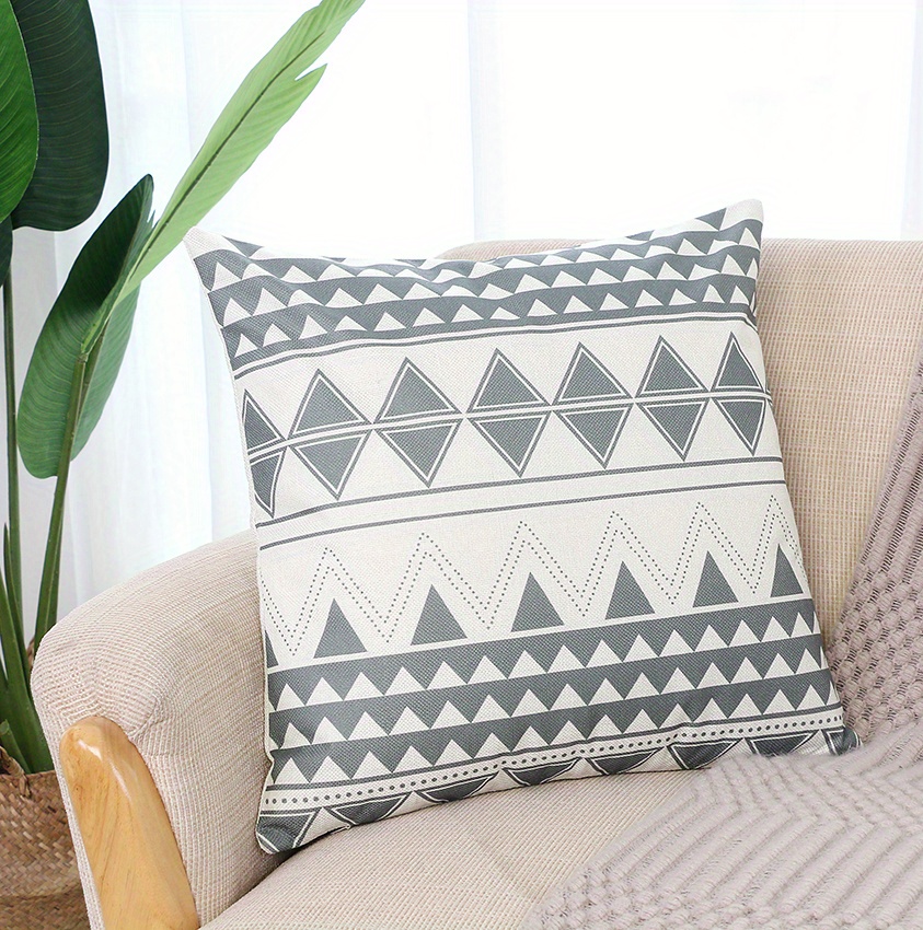 White and clearance gray pillow covers