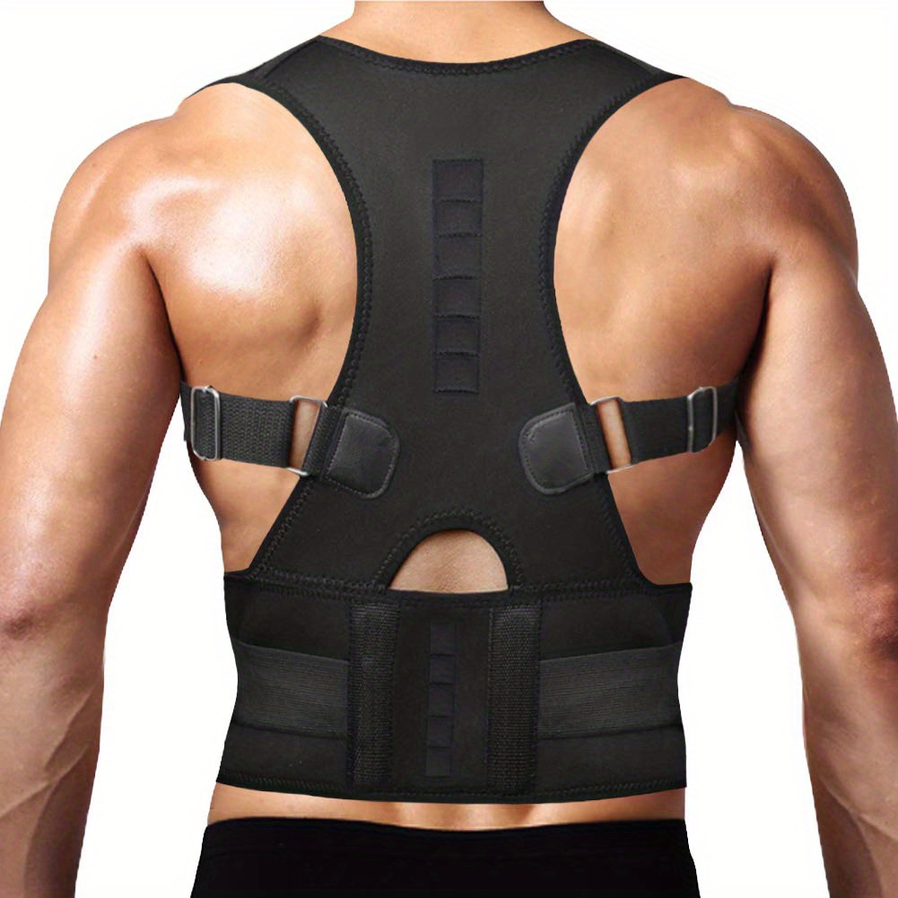 Posture corrector,Adjustable back brace belt,to Supports the upper