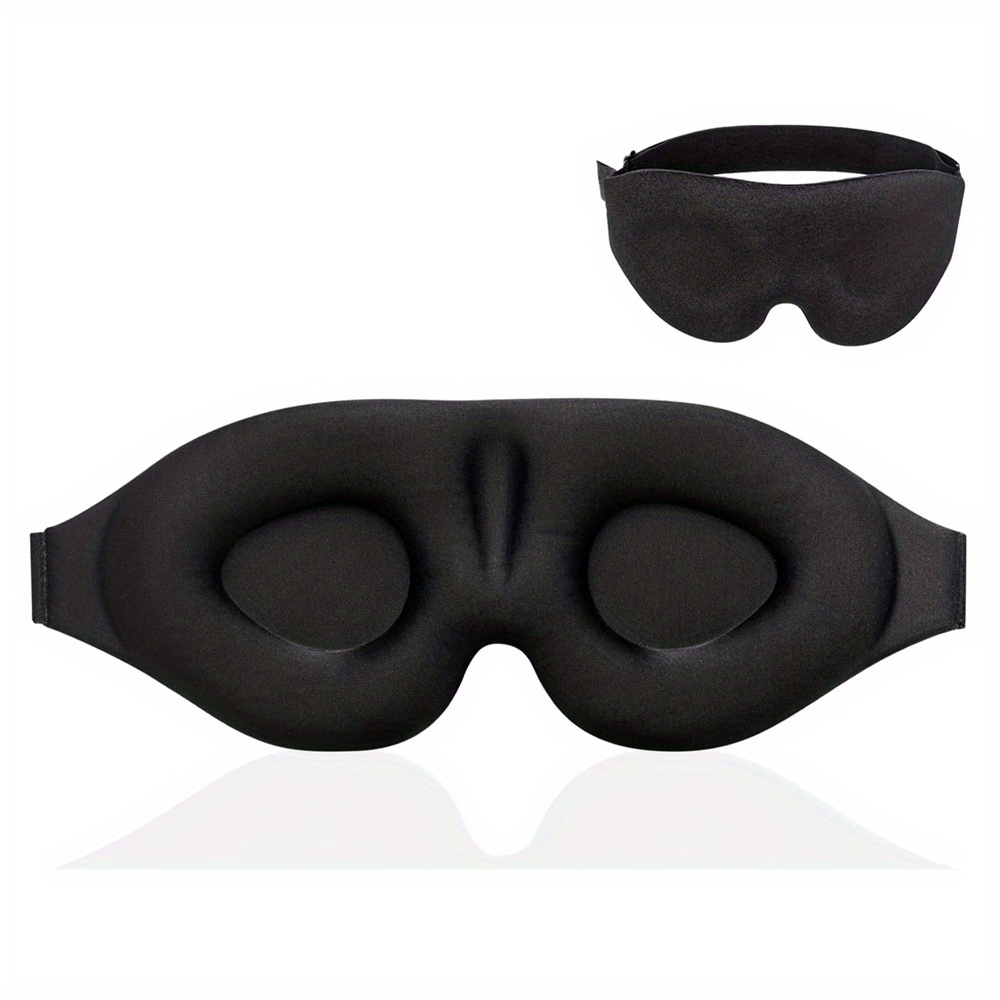 Deep Sleep Eye Mask 100% Blackout Light Micro Weighted Eye - Temu