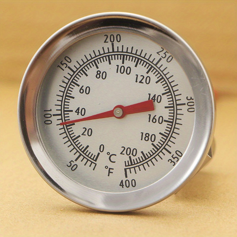 Thermomètre de Four en Acier Inoxydable, Thermometre de Cuisson et