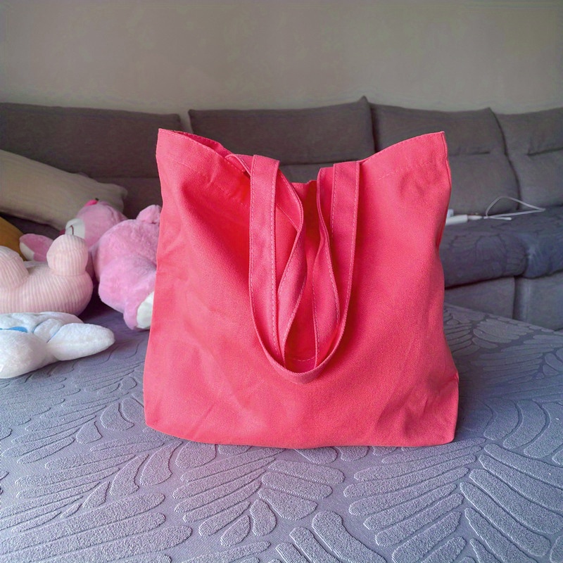 CANVAS TOTE BAG - Pink