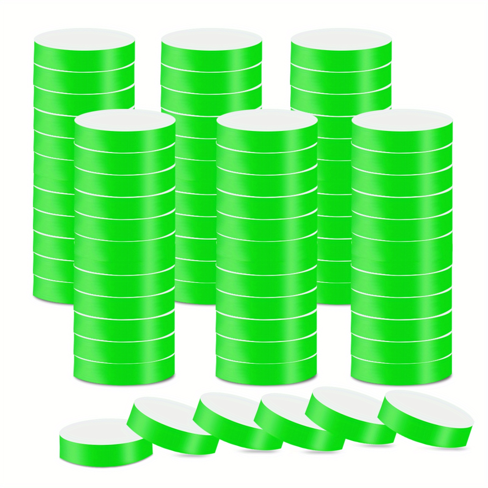300pcs Paper Bracelets Neon Party Wristbands