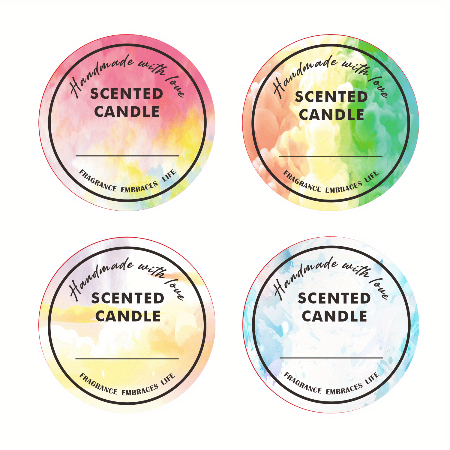 Personalized Candle Labels, Personalized Candle Stickers, Candle