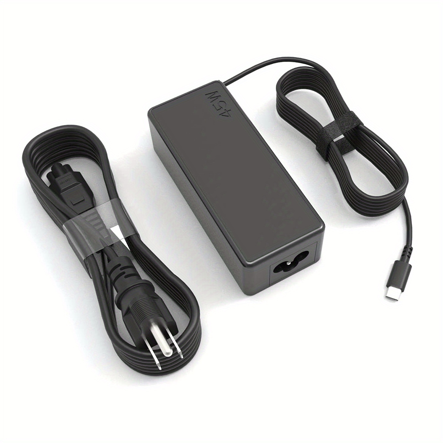 Chargeur USB C 45 W Compatible Avec Hp/Dell/Lenovo/Acer  Chromebook/Asus/Samsung/Sony Chargeur Charge Rapide Type C Adaptateur  Secteur Cordon D'aliment