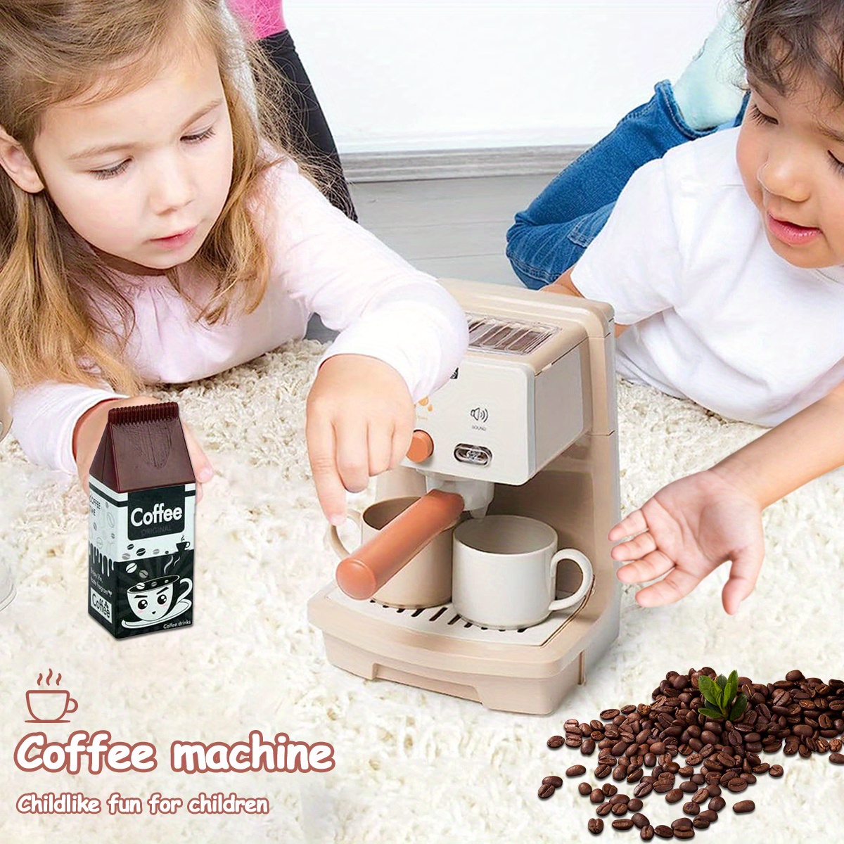 Kitchen Appliances Toy For Kids Pretend Play Kitchen Toys Kitchen  Accessories Toddler Set With Coffee Maker Toaster,blender Pretend Kitchen  Toys For Kids Ages 3-8 - Temu