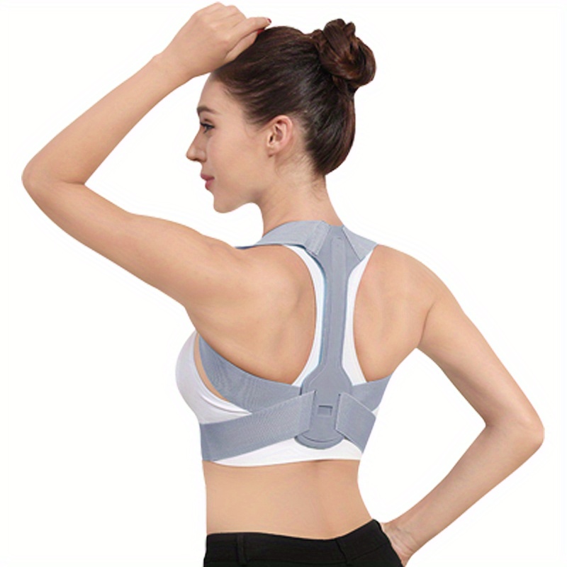 1pc Adjustable Posture Corrector, Back Brace Comfortable Posture Trainer  For Spinal Alignment & Posture Support Humpback Straightener, Comfortable  And