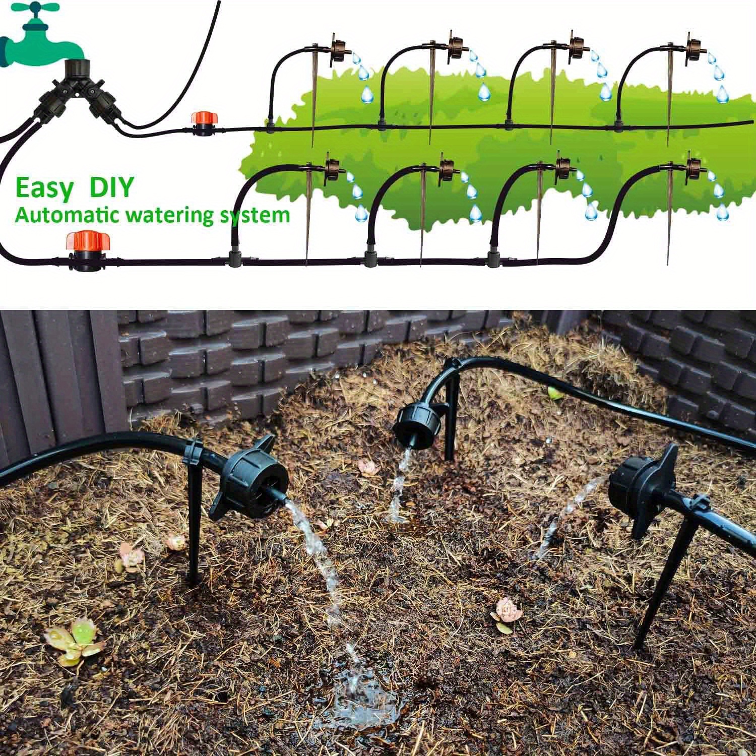 Optimize Your Watering: 1/4 Drip Tube for Precise Garden Irrigation