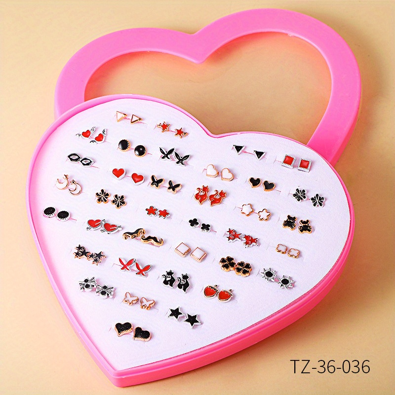 Cute stud hot sale earrings set