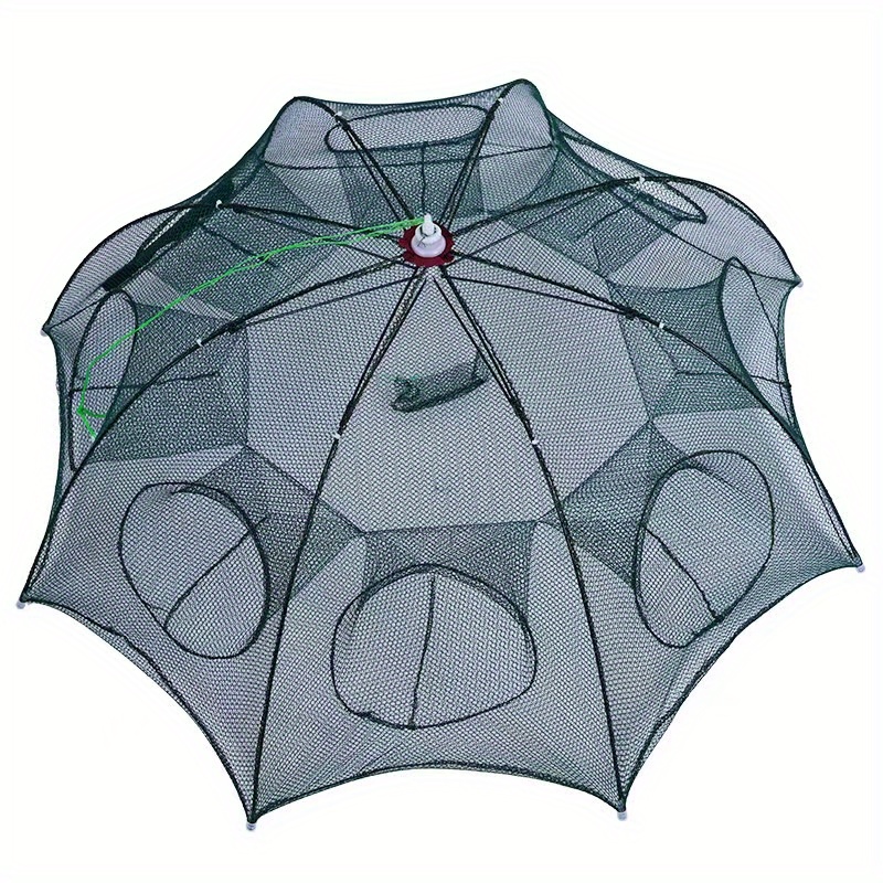 20 Hole Portable Automatic Folding Umbrella Trap Type Fishing Net