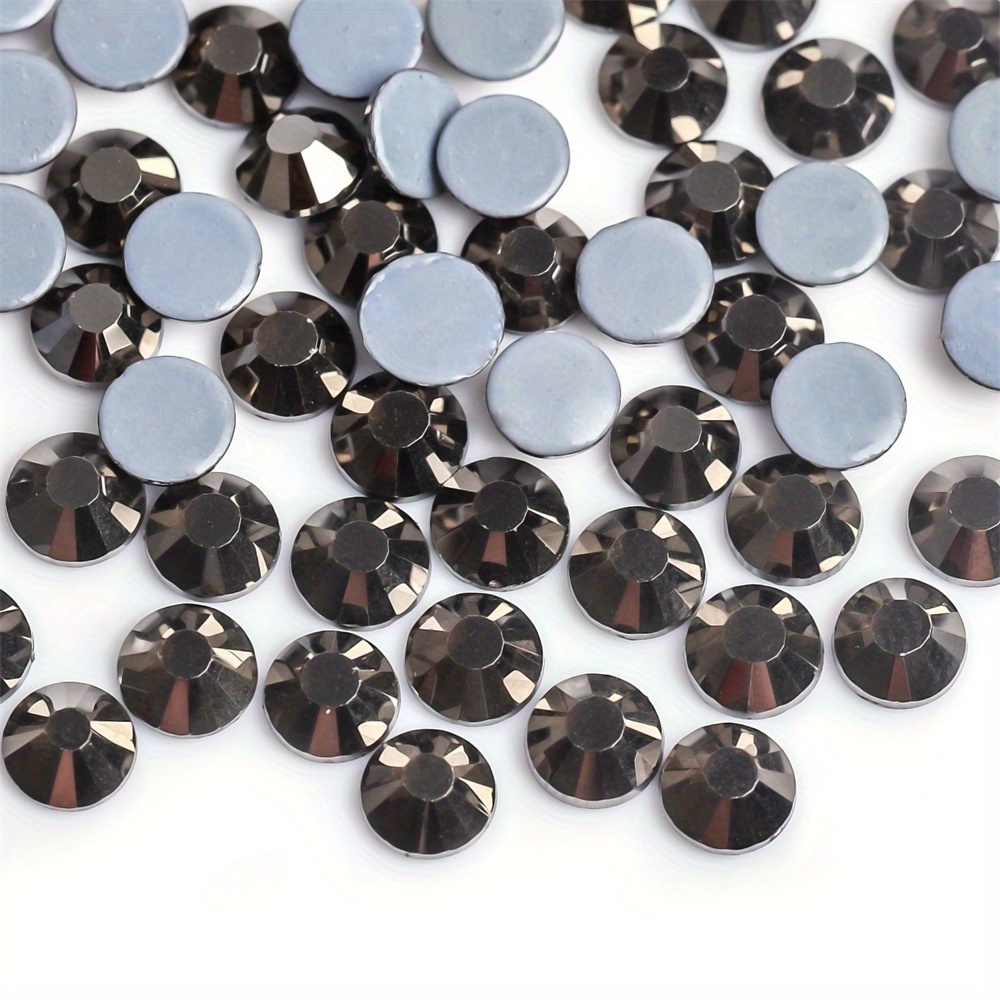 Hotfix rhinestones Flatback Crystal AB Iron On Round Stones for clothing  Decoration Crafts decorative diamond ss12 3mm 1440pcs