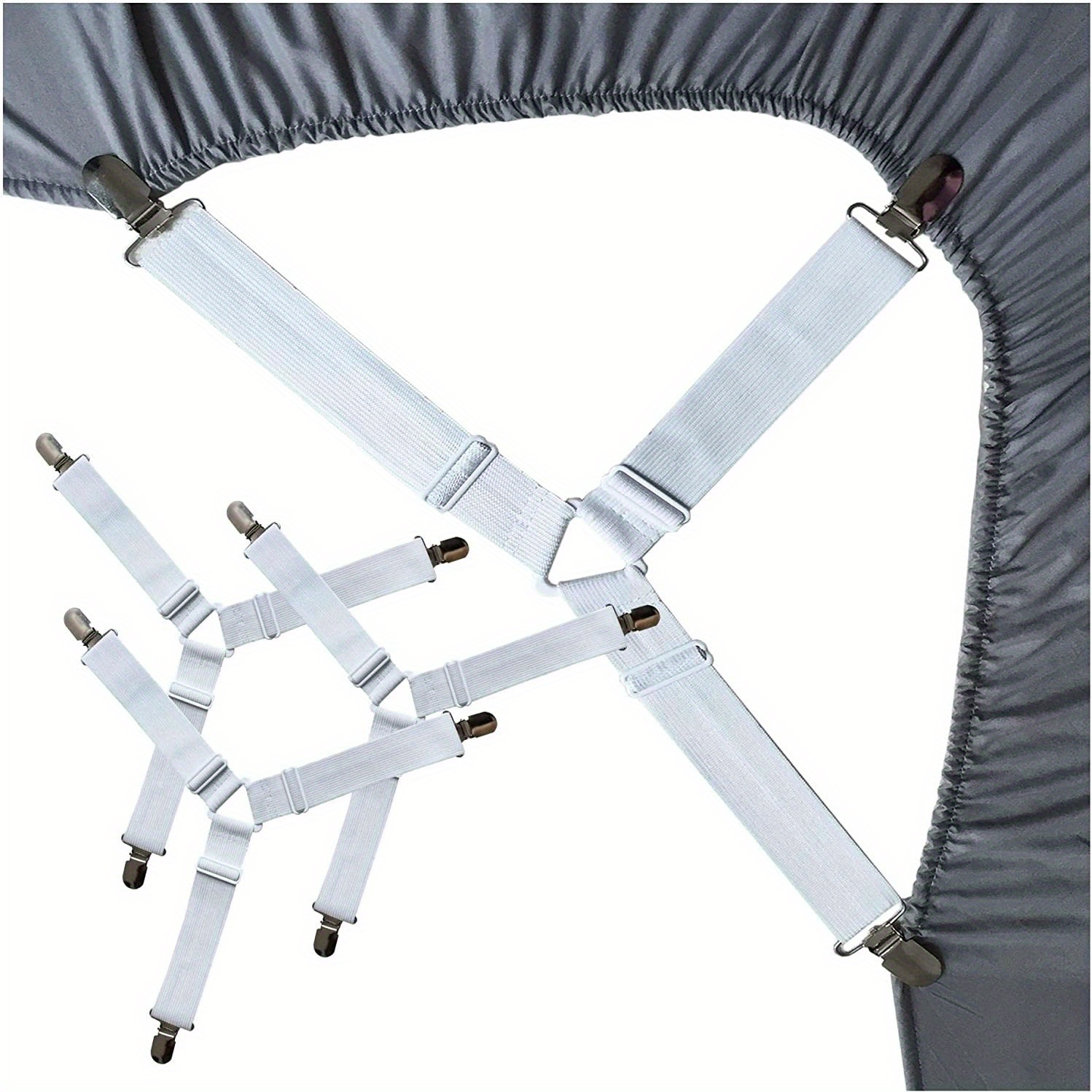 1PC Bed Sheet Holder Straps Sheet Keepers Straps Bedsheet Holders  Suspenders Mattress Cover Straps Bed Sheet Corners Fasteners Clips Keep  Mattress