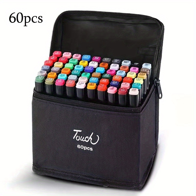 168/120/80/60/48/36/24 Colors Marker Pen Double ended Marker - Temu