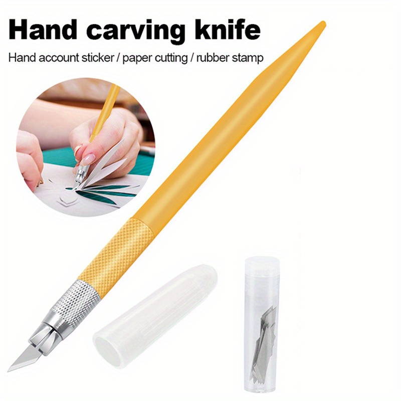 Student Utility Knife Pen Craft Cutting Tool Paper Pen - Temu