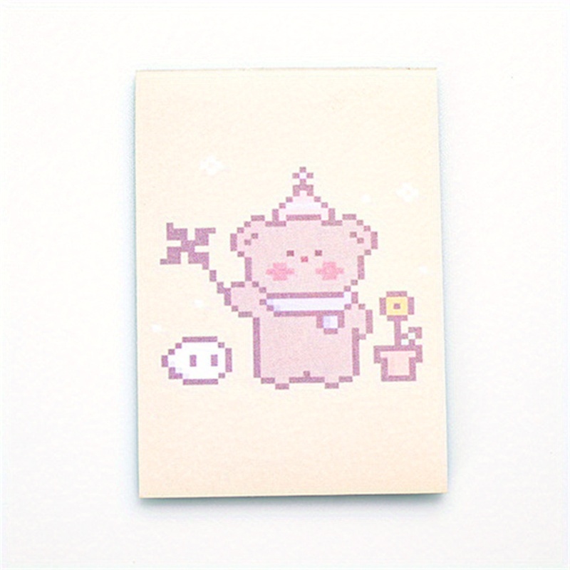 Mini Sticky Note Memo Pad 30 Sheets Student Small Notebook