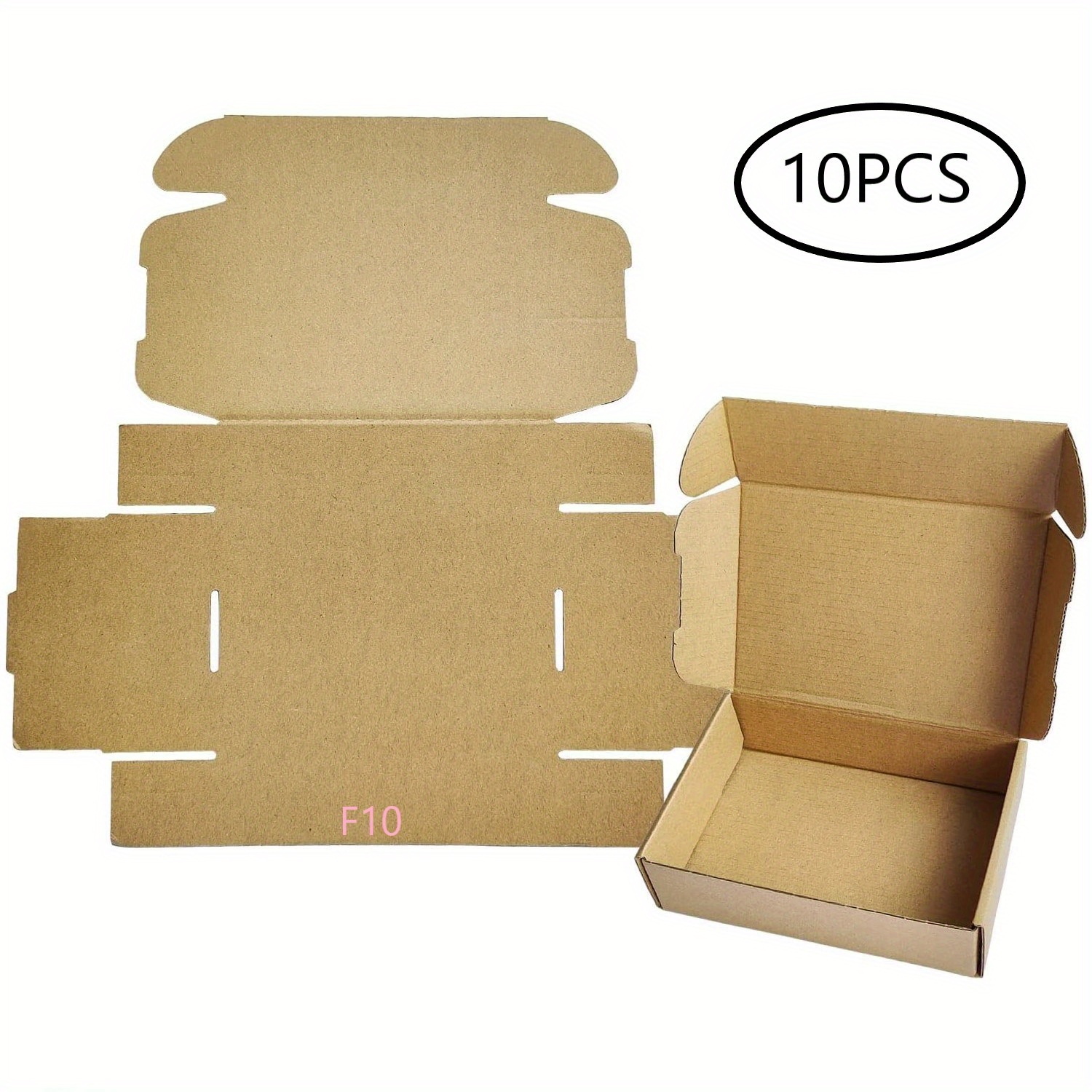 10 Pièces Boîtes d'expédition en carton ondulé, petites boîtes à colis  180x110x40mm, boîtes postales d'emballage pour les affaires, l'expédition,  le stockage ou les cadeaux : : Fournitures de bureau
