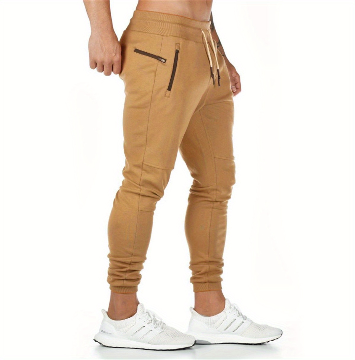 Men's Solid Joggers Sports/fitness Casual Fashion - Temu