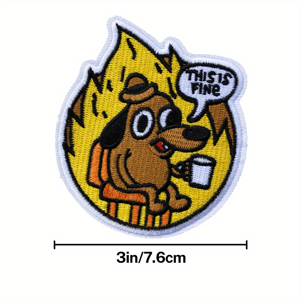 I Fix Stupid - Creative Hook And Loop Embroidered Patch, Outdoor Cool Patch  Decoration For Backpack Pants Clothes Shoes